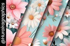 Daises Digital Papers Bundle Product Image 5