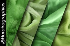 Fuzzy Green Digital Papers Product Image 5