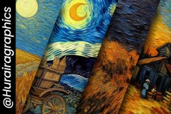 Vincent Van Gogh Digital Papers Bundle Product Image 5