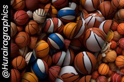 Basket Balls Digital Papers Product Image 5