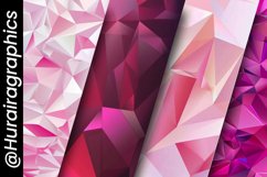 Pink Polygon Digital Papers Bundle Product Image 5