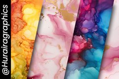 Alcohol Ink Digital Papers Bundle Product Image 5