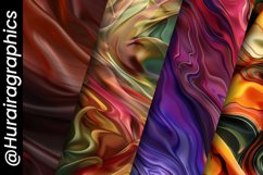 Fabric Fluid Digital Papers Bundle Product Image 5