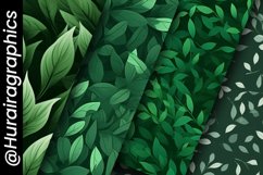 Flat Leaves Digital Papers Bundle Product Image 5