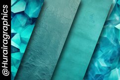 Teal Texture Digital Papers Bundle Product Image 5