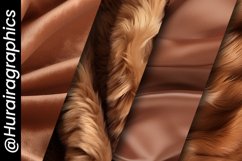 Fuzzy Brown Digital Papers Product Image 5