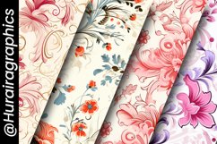 Romantic Victor Digital Papers Product Image 5