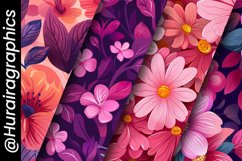 Floral Pattern Digital Papers Bundle Product Image 5
