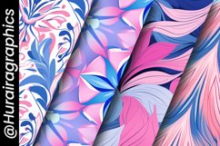 Blue Pattern Digital Paper Product Image 5