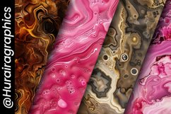 Fluid Texture Digital Papers Bundle Product Image 5