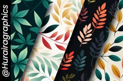 Flat Leaves Digital Papers Bundle Product Image 5