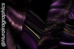 Luxury Purple Gold Digital Papers Bundle Product Image 5