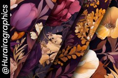 Floral Flower Digital Papers Bundle Product Image 5