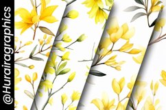 Forsythia Pattern Digital Papers Product Image 5