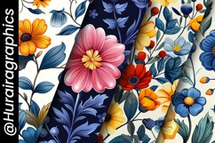 Floral Pattern Digital Papers Bundle Product Image 5