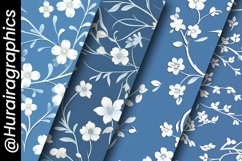 Little Floral Digital Papers Bundle Product Image 5