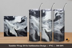 Cool Acrylic Paint Tumbler Wrap Sublimation Design 5 Product Image 1