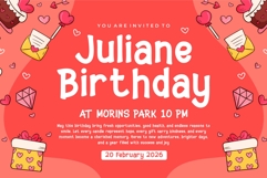 Nofrya || Modern Playful Display Font Product Image 5