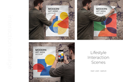 Urban Glued Poster Mockup Set Product Image 5