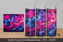 Street Art Tumbler Wrap Sublimation Design 5 Product Image 1