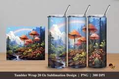 Garden Secrets Tumbler Wrap Sublimation Design 5 Product Image 1