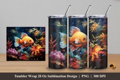Beta Charm Tumbler Wrap Sublimation Design 5 Product Image 1