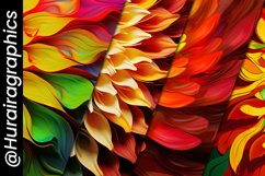 Colorful Flower Digital Papers Bundle Product Image 5