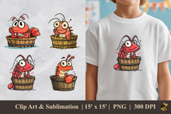 Frog Brings Gifts DTF Sublimation Clipart Design Product Image 1
