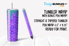 Halloween Sublimation Tumbler Product Image 1