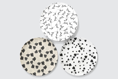 Minimal botanical and heart pattern paper pack 12 designs Product Image 4