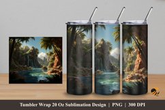 Nature Valley Tumbler Wrap Sublimation Design 5 Product Image 1