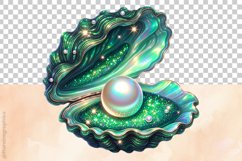 Pearl Shell Clipart - 04 Variation Product Image 5