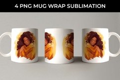 Embrace the Heart - Self-Acceptance Mug Wrap Sublimation PNG Product Image 5