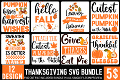 Thanksgiving Svg bundle,Fall Svg bundle,Autumn Svg Bundle Product Image 1