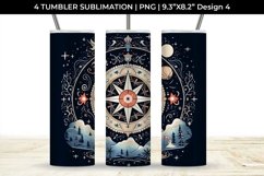 Cosmic Nomad - Boho Tumbler Wrap PNG P Product Image 5