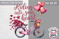 St Valentine’s Coquette Bow PNG Holidays Funny Watercolor Product Image 1
