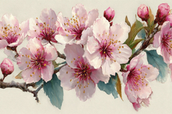 Cherry Blossoms Background Product Image 1