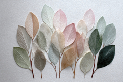 Skeleton Leaves Background Wallpaper Product Image 1