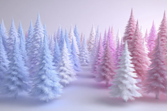 Colorful Trees Background Wallpaper Product Image 1