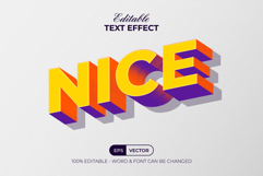 3D Text Effect Long Shadow Product Image 1