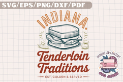 USA STATE America Vintage SVG Monochrome Design Food Product Image 1