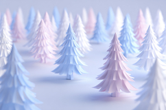 Colorful Trees Background Wallpaper Product Image 1