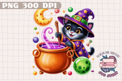 Cute Halloween Animal Autumn Sublimation design Fall KIds Product Image 1