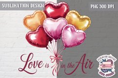 Valentine Quote Symbol Love Sublimation Design PNG Heart Product Image 1