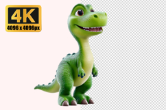 Baby Dinosaur Transparent PNG Product Image 1