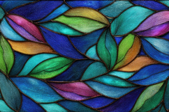 Pattern of Overlapping Leaves Product Image 1
