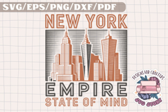 USA STATE America Vintage SVG Monochrome Design Patriotic Product Image 1