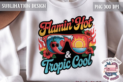 Sassy Summer Tropical Clipart PNG Sublimation Beach Vibe Product Image 1