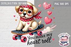 Valentine Quote Symbol Love Sublimation Design PNG Heart Product Image 1