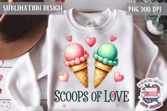 Valentine Love Quote Cute Heart Sublimation Design PNG Sweet Product Image 1
